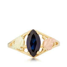 Marquise Sapphire - Black Hills Gold Ladies Ring