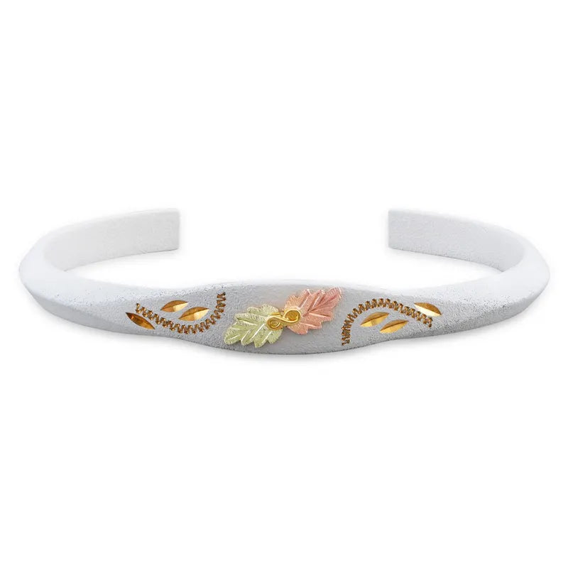 White  Powder Coated Bracelet