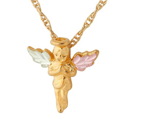 Pretty Angel - Black Hills Gold Pendant