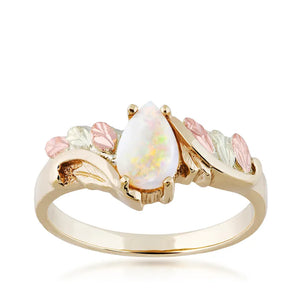 Sparkling Opal - Black Hills Gold Ladies Ring