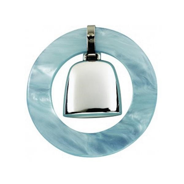 Teething Ring Rattle - Blue main image 1