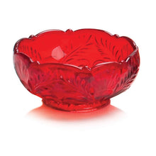 Inverted Thistle Glass Berry Bowl - 4 Color Options