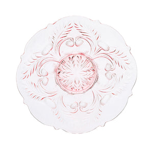 Inverted Thistle Glass Platter - 4 Color Options