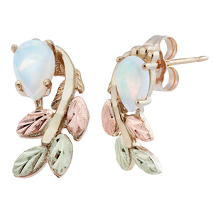 Sparkling Opals Black Hills Gold Earrings - Jewelry
