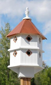 Chateau House Copper Roof - Birdhouses