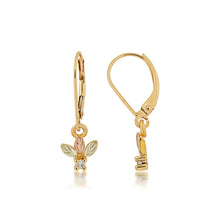 Ritzy Diamond - Black Hills Gold Earrings