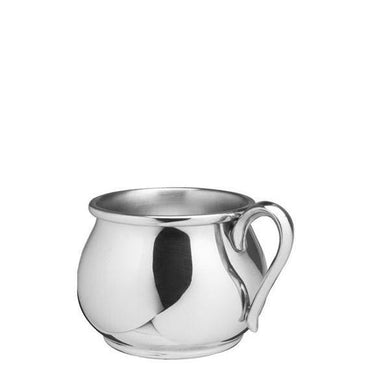 Bulged Baby Cup 5 oz in Pewter - ENG
