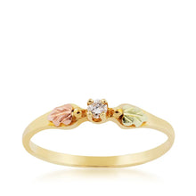 Black Hills Gold Diamond Promise Ring