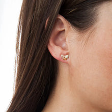 Twin Leaf - Black Hills Gold Earrings