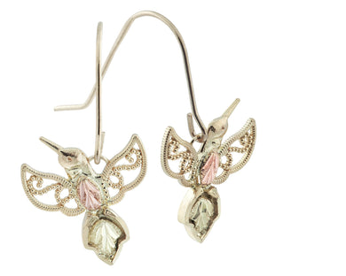 ELegant Hummingbird - Black Hills Gold Earrings