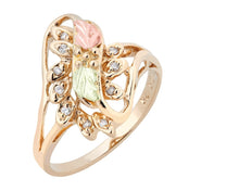 Ten Diamond - Black Hills Gold Ladies Ring