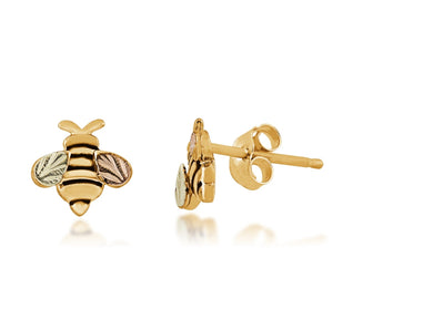 Buzzing Bees - Black Hills Gold Earrings