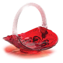 Inverted Thistle Glass Berry Basket - 4 Color Options