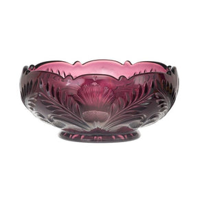 Inverted Thistle Glass Bowl - 4 Color Options - Baby Gifts