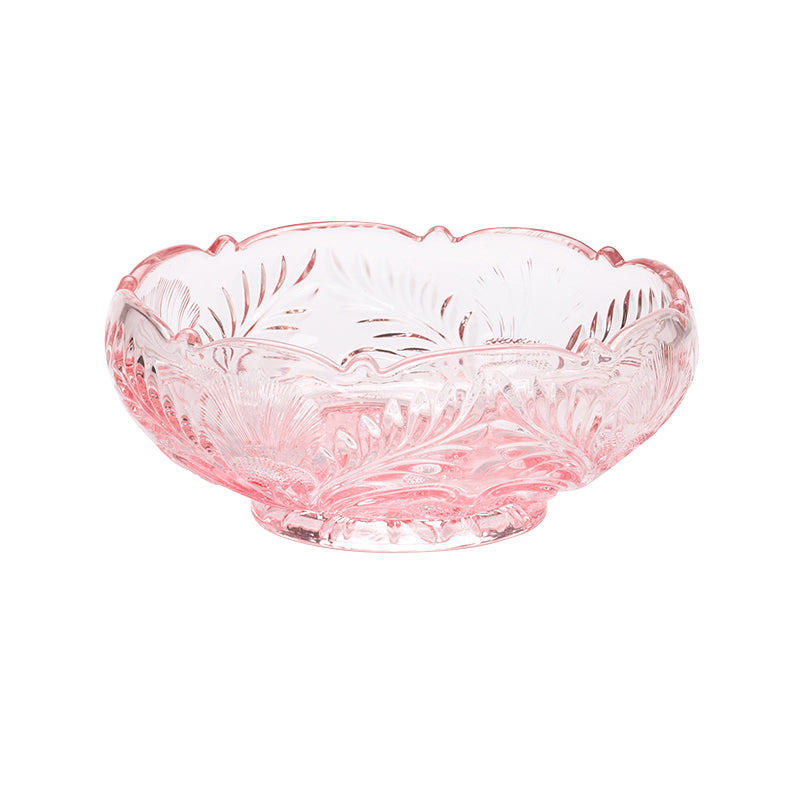 Inverted Thistle Glass Bowl - 4 Color Options
