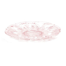 Inverted Thistle Glass Egg Plate - 4 Color Options