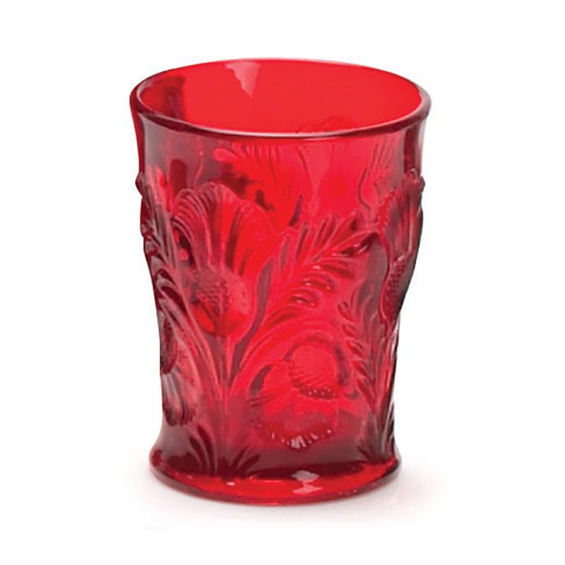 Inverted Thistle Glass Tumbler - 4 Color Options