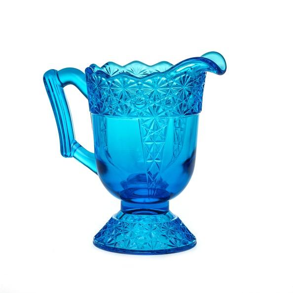 Queen Set Glass Pitcher - 2 Color Options - Colonial Blue - Baby Gifts