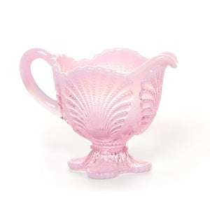 Shell Glass Creamer - 3 Color Options - Pink Opal - Baby Gifts