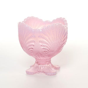 Shell Glass Spooner - 3 Color Options - Pink Opal - Baby Gifts