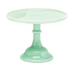 Round Cake Stand & Optional Glass Dome - 11 Colors
