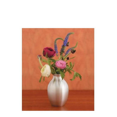 Forget Me Not Pewter Vase - Indoor Decor