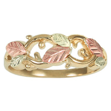 Fancy Leaves Black Hills Gold Ring - Jewelry