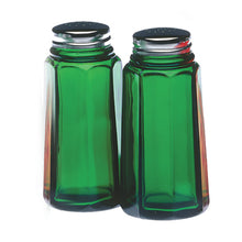 Panel Glass Salt & Pepper Shaker Set - 6 Color Options