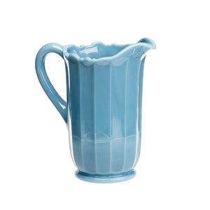 Panel Glass Pitcher - 6 Color Options