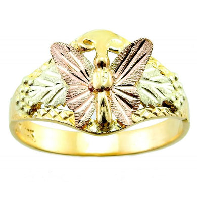 Black Hills Gold Butterfly Ring - Jewelry