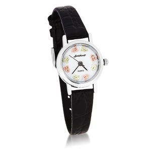 Classic - Sterling Silver Black Hills Gold Mens Watch