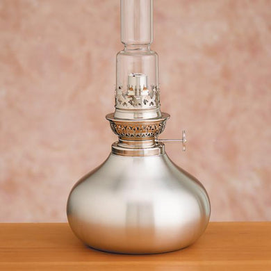 Onion Pewter Oil Lamp - Indoor Decor