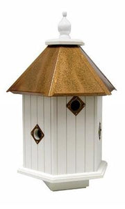 Magnolia Bird House Copper Roof - Birdhouses