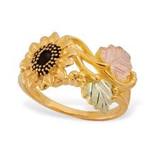 Black Hills Gold Sunflower Ring - Jewelry