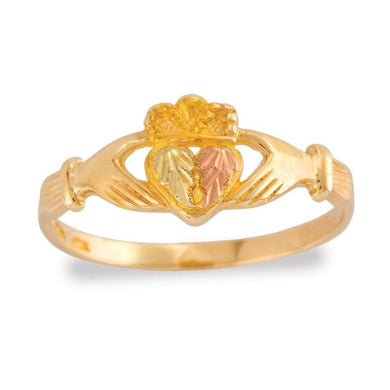 Black Hills Gold Claddagh Ring - Jewelry
