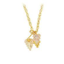 Black Hills Gold Classic Foliage Pendant & Necklace VI - Jewelry