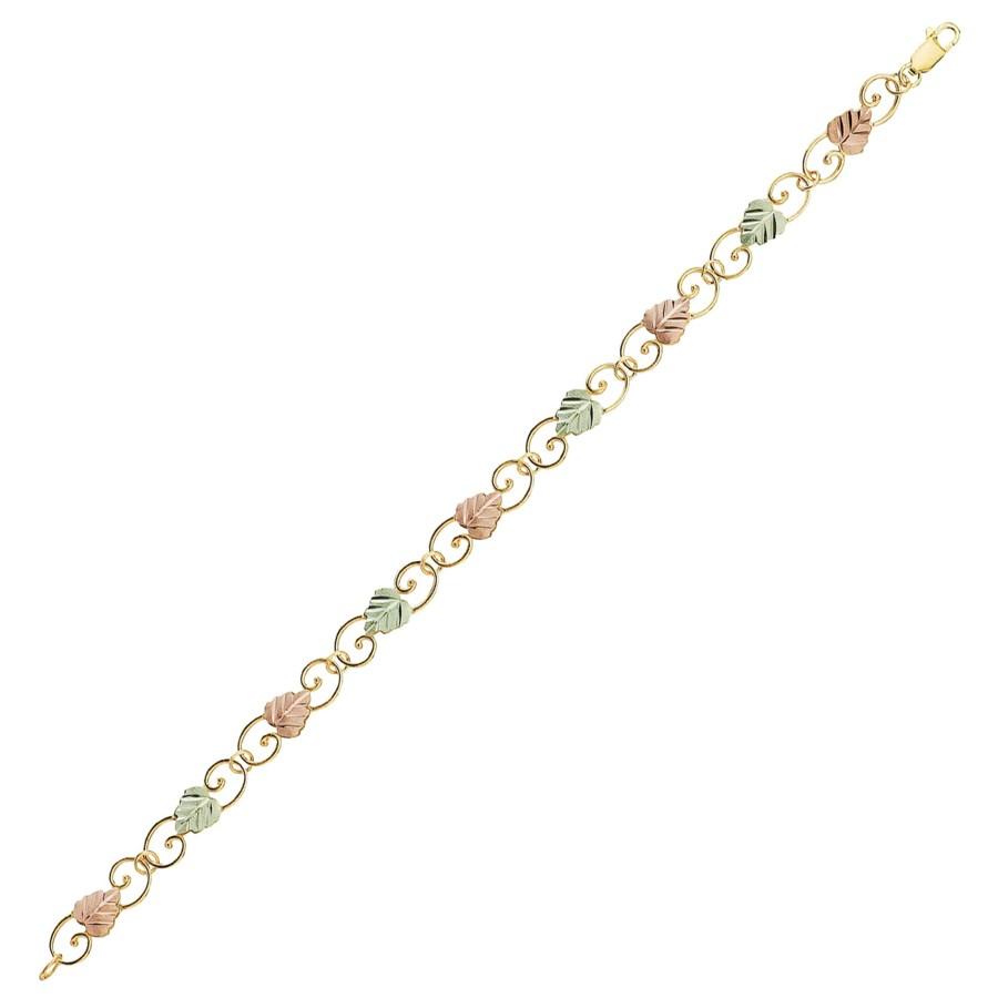 Traditional 10K Bracelet - Black Hills Gold III - Jewelry