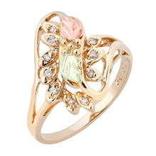 Ten Diamond - Black Hills Gold Ladies Ring