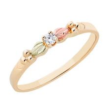 Sparkling Diamond - Black Hills Gold Ladies Ring