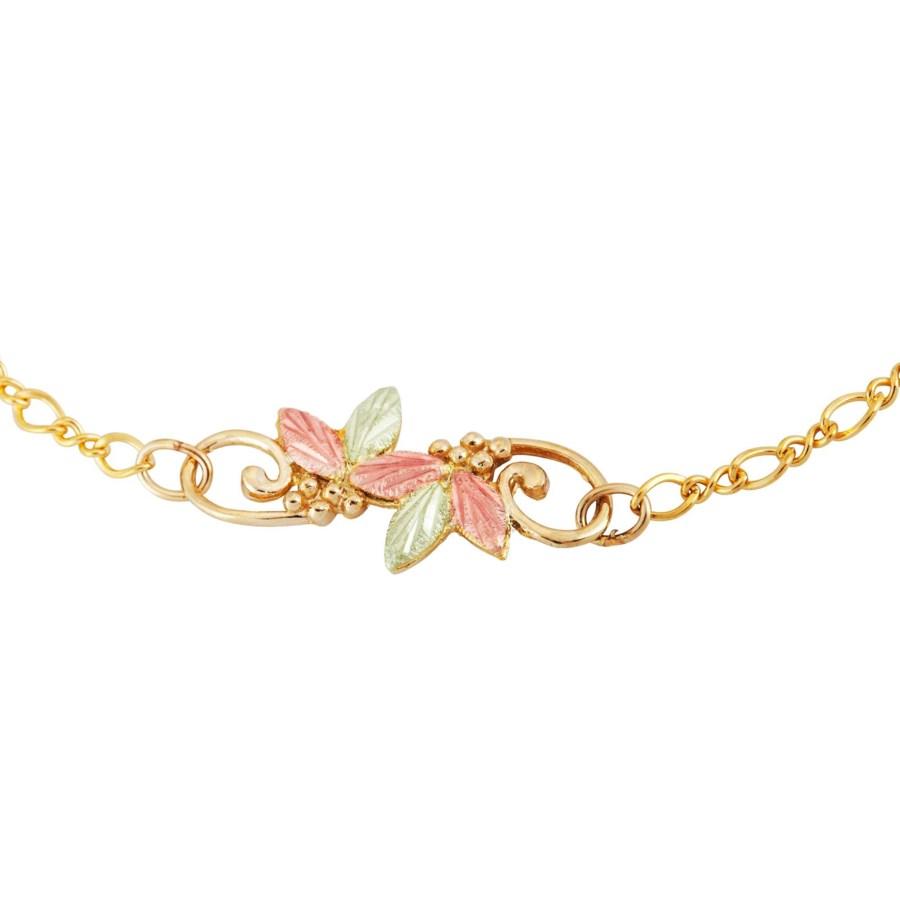 Six Leaf 10K Bracelet - Black Hills Gold - Jewelry