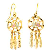 Black Hills Gold Dreamcatcher Earrings - Jewelryx