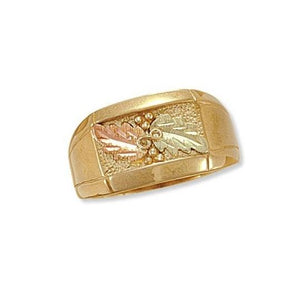 Mens Classic Black Hills Gold Ring IV - Jewelry
