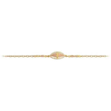 Fancy Foliage 10K Bracelet - Black Hills Gold - Jewelry