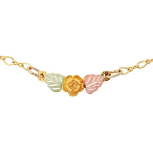 Little Rose Ankle Bracelet - Black Hills Gold - Jewelry