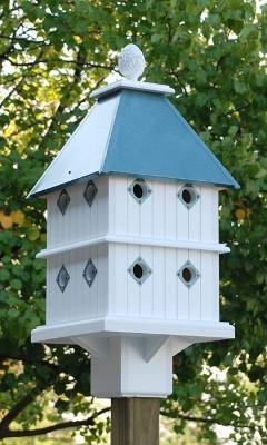 Manor House Verdigris Roof - Birdhouses