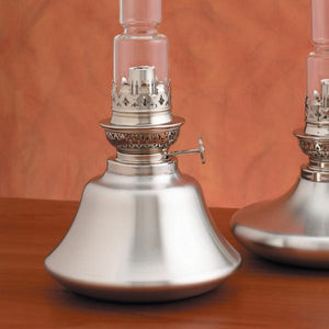 Lodge Pewter Oil Lamp - Indoor Decor