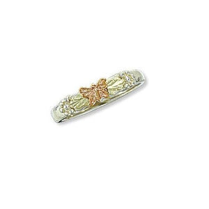 Sterling Silver Black Hills Gold Lil Butterfly Ring - Jewelry