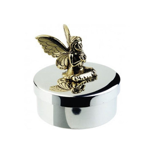 Keepsake Box - Fairy 1 7/8 diameter in Pewter - X