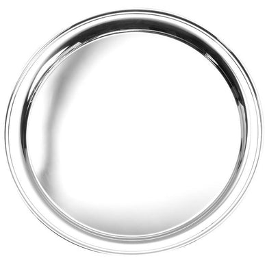 Round Tray 12 in Sterling Silver - X