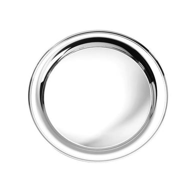 Round Tray 7 in Sterling Silver - X